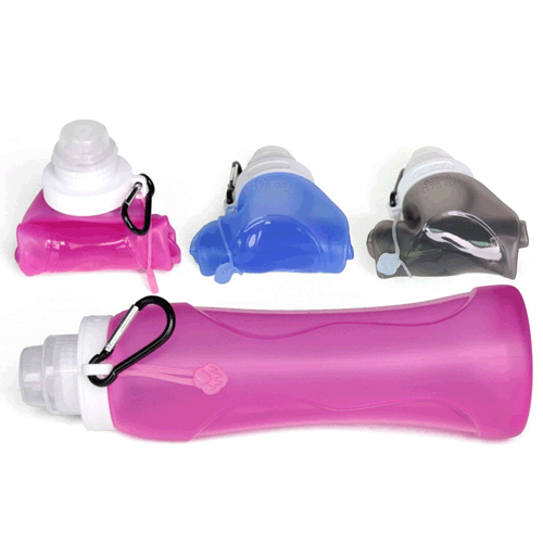 fashion foldable plastic water bottles