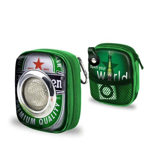 promotional Heineken speaker bags, custom logo