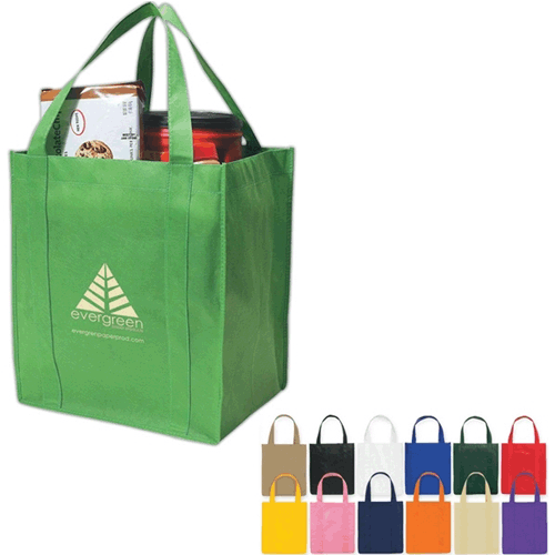 customized promotional non-woven tote shopping bag