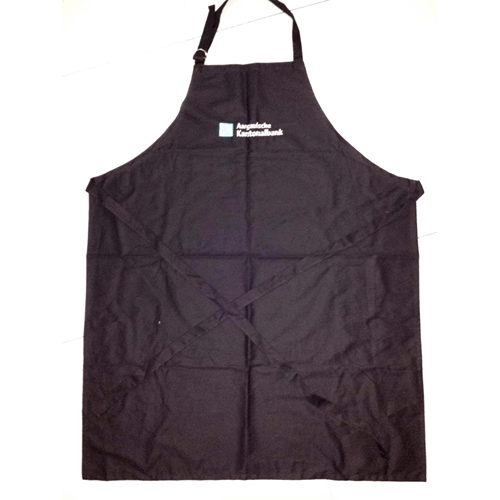 cotton promotional apron, kitchen cooking bib apron, customized