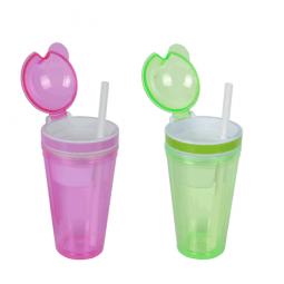 Creative eco friendly PS plastic snack cups, drinkware, gifts, easy promotions,UP-MDPC002