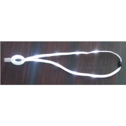 High Quality Custom Promotional Led Light Up Flashing Lanyard