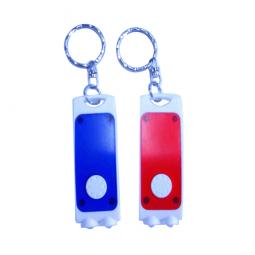 Cheapest Price Promotional Gifts Plastic LED Keychain Key Tags