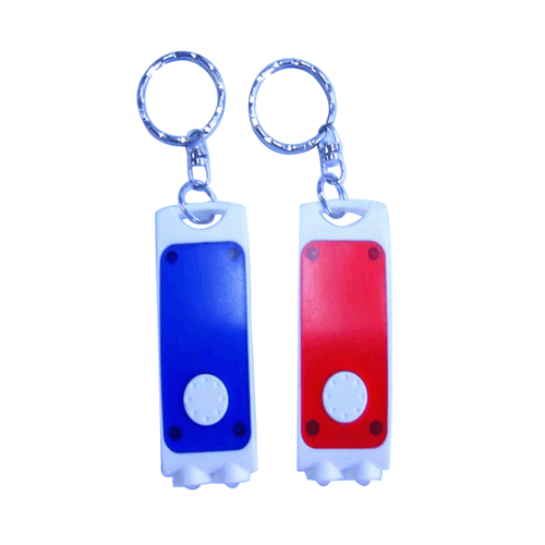 cheap plastic led key tags, custom promotional gifts
