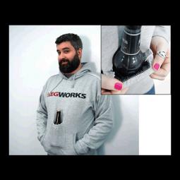 Custom top quality beer pouch hoodie, sweatshirt with your own logo and brand for advertising, UP-AH001