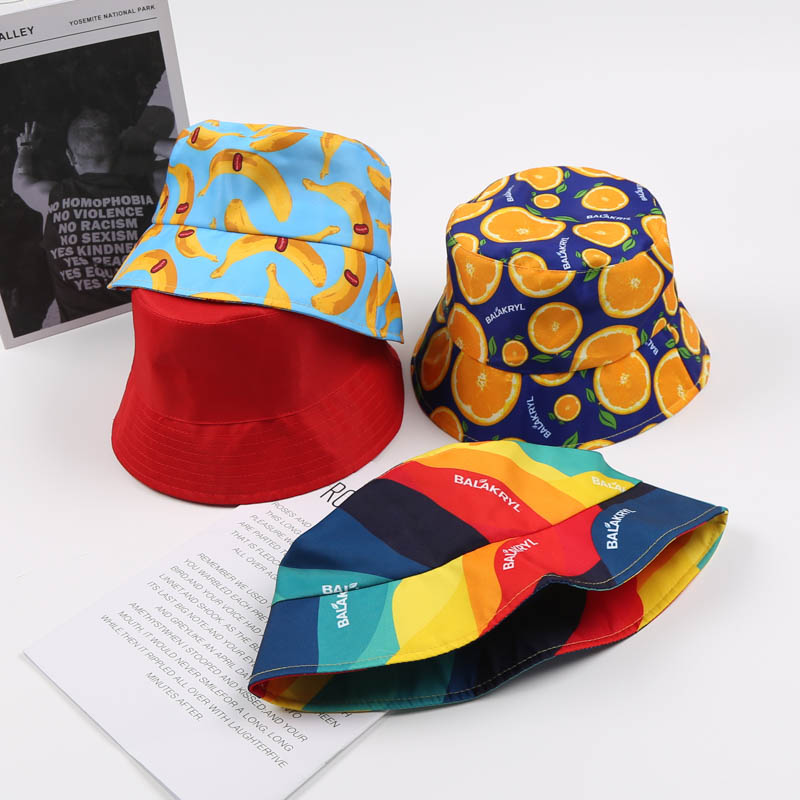 Custom Print Unisex Polyester Bucket Hats