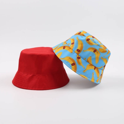 Custom Print Unisex Polyester Bucket Hats