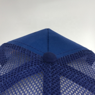 Custom Brand Polyester Mesh Snap Back Baseball Hats Caps